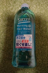 サクセスモーニングヘアウォーター髪さらミスト詰替440ml