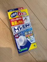 ブルーレット トイレ洗浄中 フレッシュミント 6錠