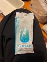 コクヨ キャンパスノートの為の修正テープ緑 6m