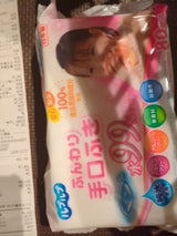 ライフ堂 ふんわり手口ふき 水99% 80枚