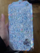 ボンボンドロップシール フローズンみずいろボンボン