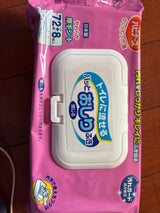 ハビナース トイレに流せるパッとおしりふき 72枚
