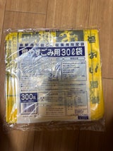 京都市 家庭用ごみ袋30L 10枚