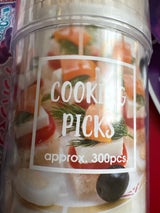 大宅産業 クッキングピックス 18cm 300本