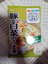 グリコ バランス食堂 豚と白菜のうま煮の素 82g