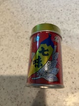 八幡屋 七味唐がらし 中辛 缶 14g
