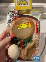 フードリエ 麺好亭 具材の三種盛り 74g