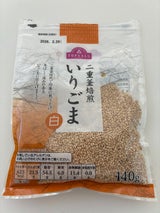 トップバリュ いりごま白 140g
