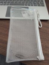 Keptクリアペンケースホワイト KPF603W