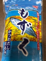 マルキン 味付もずくかつおだし 450g