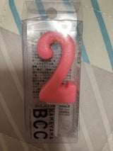 カメヤマ ナンバ-キャンドル パステル 2番