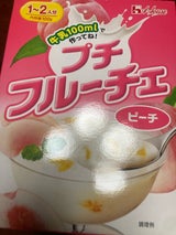 ハウス プチフルーチェ ピーチ 100g