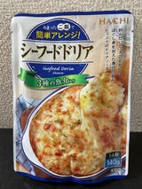ハチ食品 シーフードドリア レトルト 140g