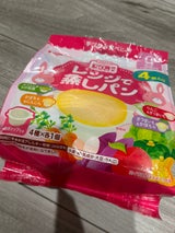 ピジョン レンジで蒸しパン 4個