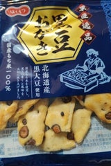 北越 菓匠逸品黒豆おかき 34g
