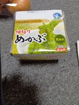 トリトン 細切りめかぶ かつおたれ付 40g×3