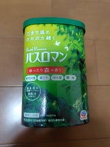 アース バスロマン ゆったり森の香り 600g