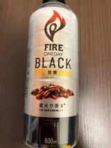 キリン ファイアワンデイブラックPET 600ml