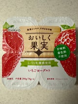 オハヨー おいしく果実いちごヨーグルト 70g×4