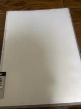 サンノート A4スリムファイル クリア 20P