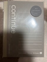 協和紙工 A6ノートクールコンティニューA罫 2冊