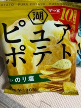 湖池屋 ピュアポテト濃いのり塩 52g