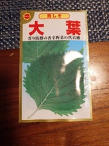 アタリヤ 野菜種 大葉青しそ
