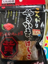 竹新製菓販売 やきかまのはしっこキムチ風味 22g