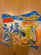 山本製粉 懐かしの塩らーめん 5食