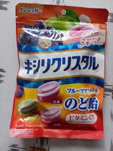 春日井キシリクリスタルフルーツアソートのど飴67g