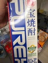 宝焼酎 ピュアパック 25度 甲 1.8L