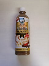 サントリー ボスとろけるカフェオレペット500ml