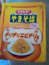 ペヤング チリチリエビチリ風やきそば 120g