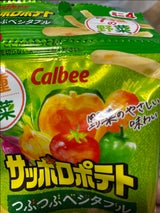 カルビー サッポロポテトつぶつぶベジミニ4 36g
