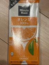 コカコーラ ミニッツメイド オレンジ 業務用 1L