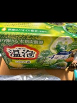 アース 温泡 こだわり森 炭酸湯 20錠入