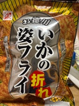 全珍 徳用いかの姿フライ折れ 135g