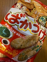 栗山米菓 ばかうけ(青のり) 18枚