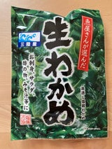 東昆 魚屋さん生わかめ 三陸塩分50% 90g