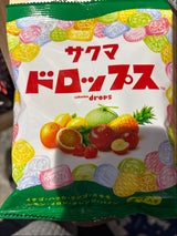 サクマ製菓 袋入りドロップス 105g