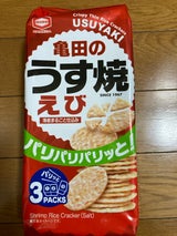 亀田製菓 えびうす焼 70g