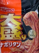 日清ウエルシア大盛スパジューシーナポリタン360g