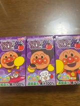 それいけアンパンマンぶどうとりんご 125ml×3