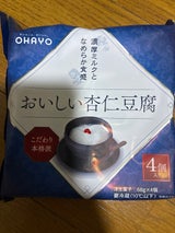 オハヨー乳業 おいしい杏仁豆腐 68g×4
