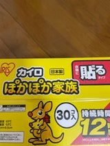 IRIS ぽかぽか家族貼るタイプレギュラー 30P