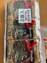 ホッカン 韓国味付のり 8切8枚3P