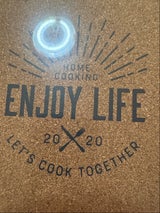 グリーンオーナメント コルク鍋敷き