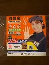 備後漬物 吉野家 白菜キムチ 180g
