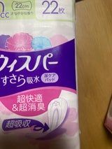 ウィスパー1枚2役Wガード 10cc 38枚