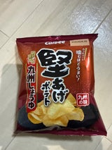 カルビー 堅あげポテト九州しょうゆ 63g
